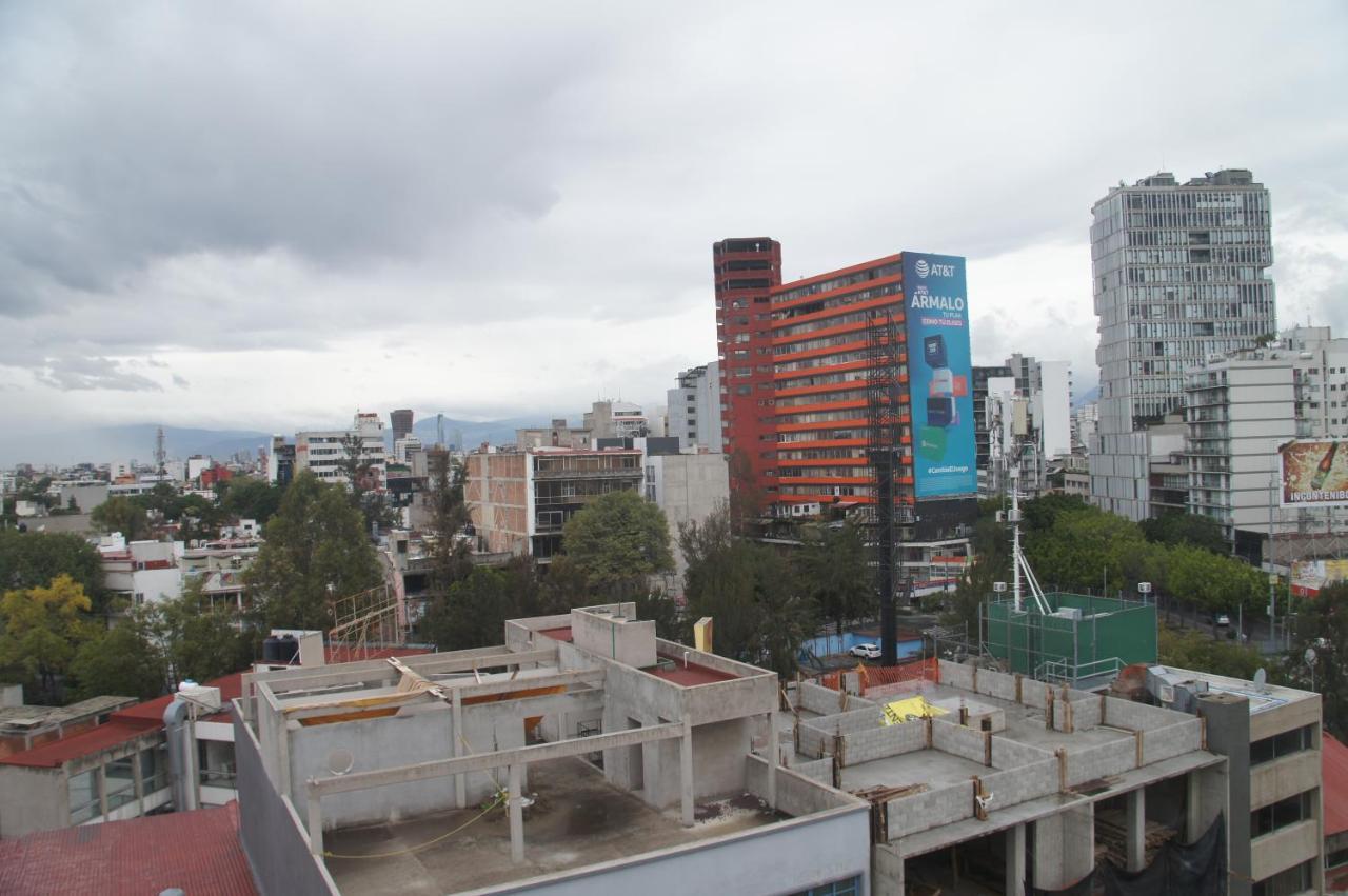 شقة Lujoso Penthouse En La Roma مدينة مكسيكو المظهر الخارجي الصورة