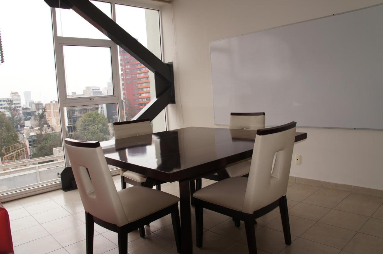 شقة Lujoso Penthouse En La Roma مدينة مكسيكو المظهر الخارجي الصورة